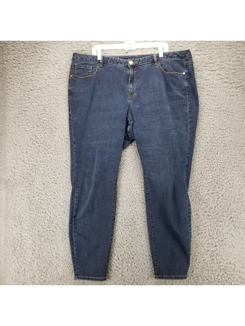 Lane Bryant Jeans Womens 20 Plus Blue Stretch Denim Genius Fit Skinny *Read*